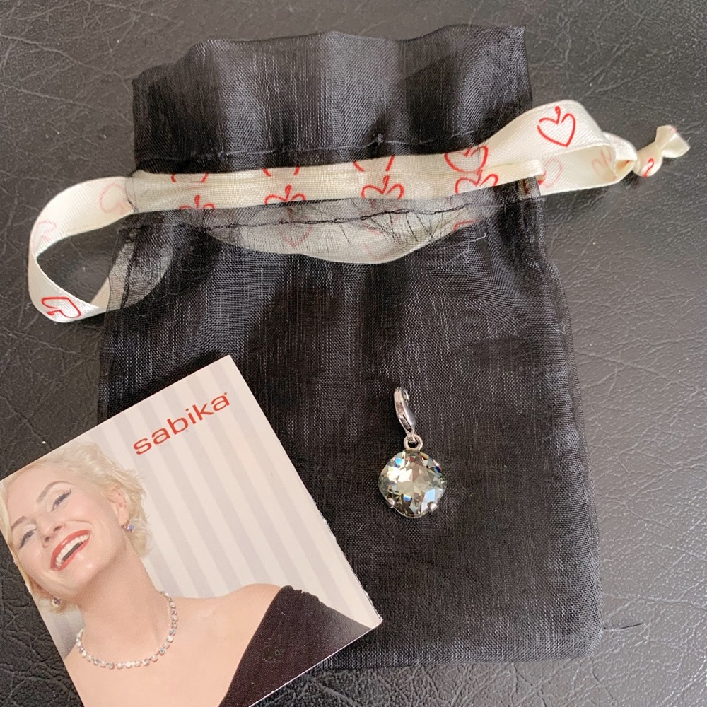 Sabika Gray Stone pendant